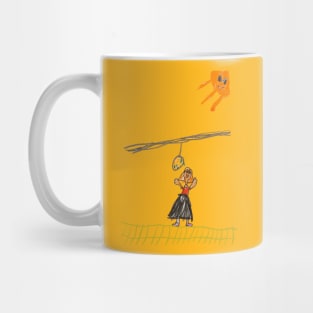 children's disco art Mug